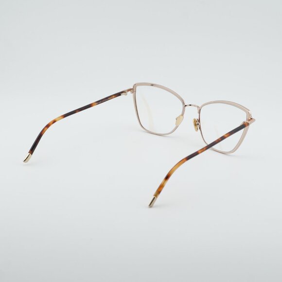 Tom Ford FT5740-B 048 Eyeglasses Brown / Gold / Havana 54mm Cat Eye Frame main image 8